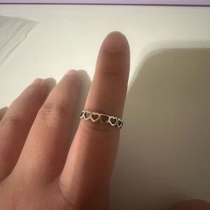 Silver Heart Ring